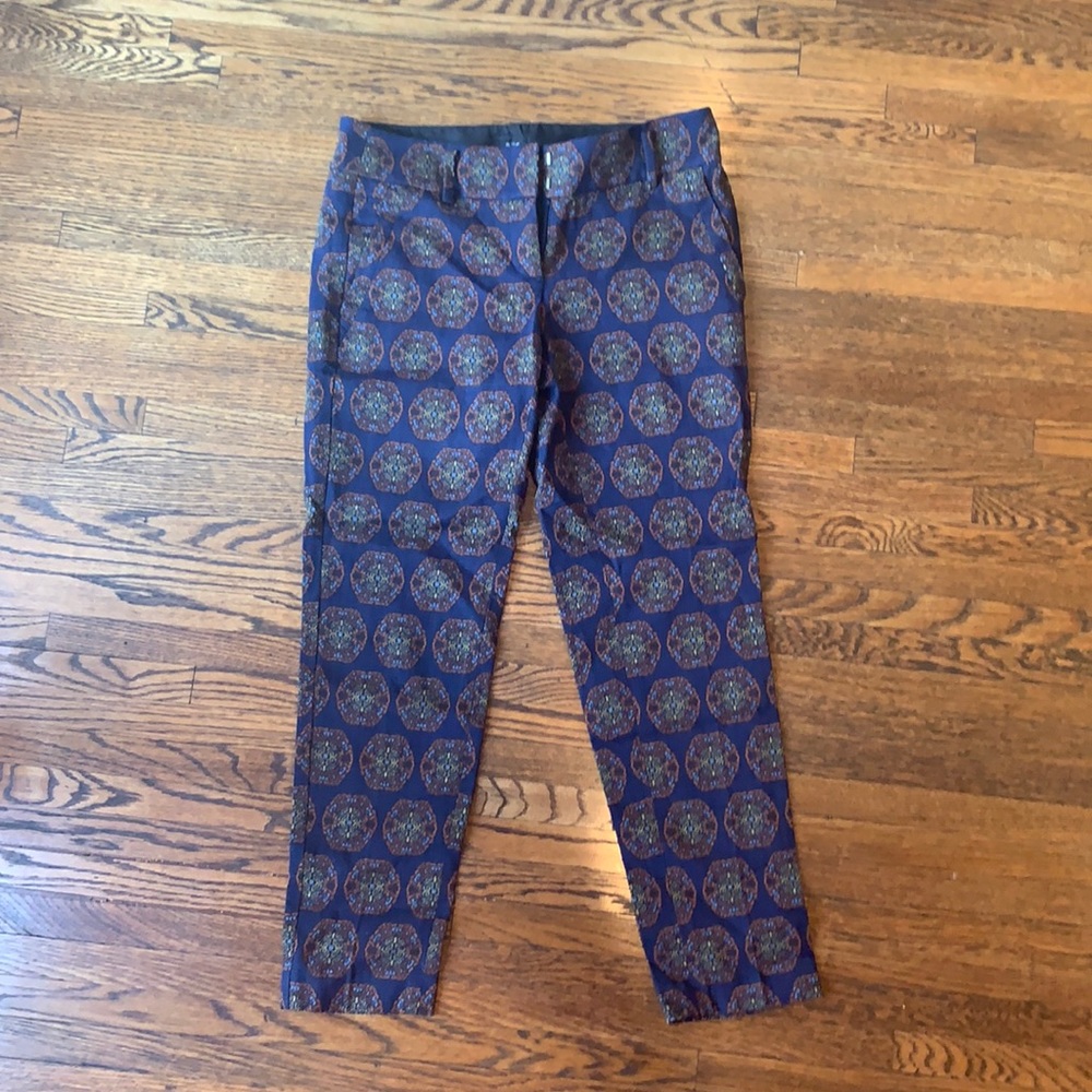 Ann Taylor Loft printed pants